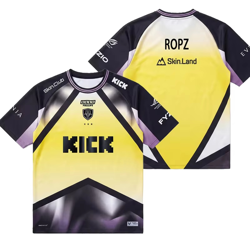 Esports Gaming Club - Camisetas Masculinas 2026 Team Vitality para
