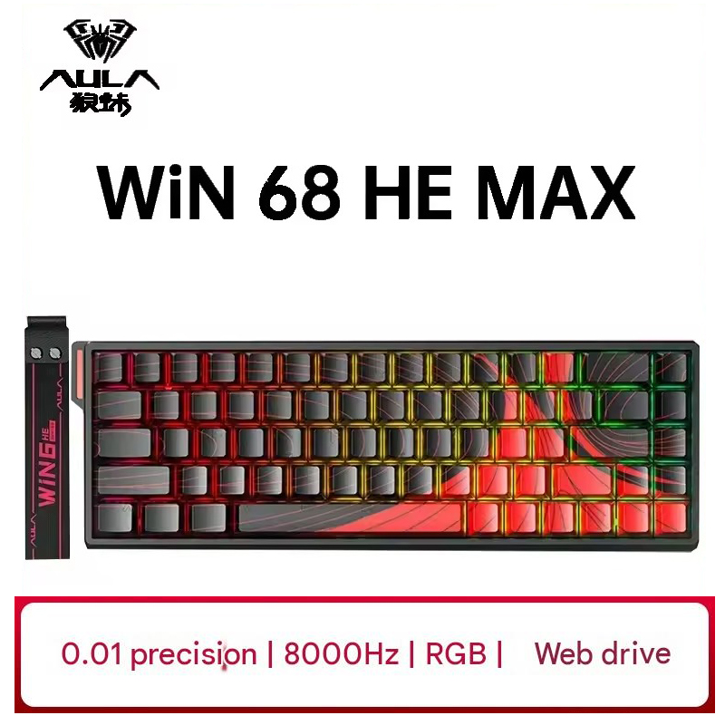 Esports Gaming Uk - Teclado Mecânico AULA WIN60 WIN68 HE