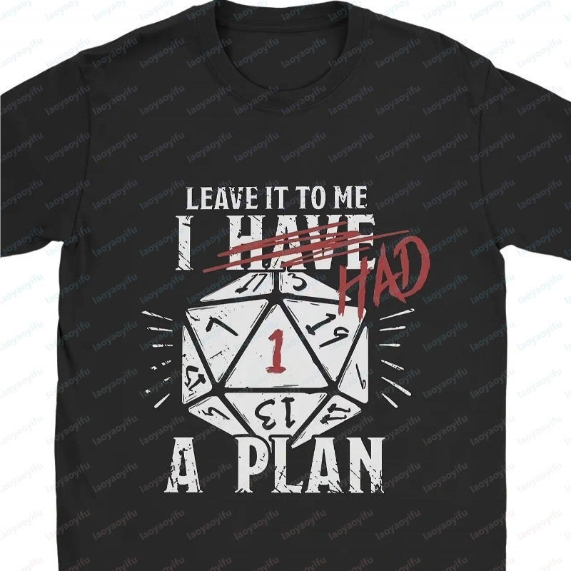 Esports Gaming Shirts - Camiseta Masculina D20 Dice RPG de