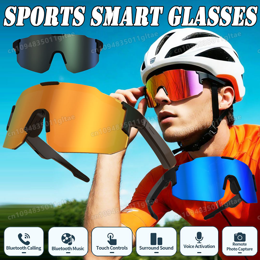 Gaming Esports Esports - Óculos Inteligentes para Ciclismo com Câmera,