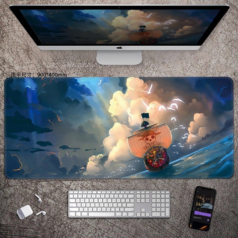 Esports Gaming Mouse Pad - Mouse Pad de Couro ONE PIECE