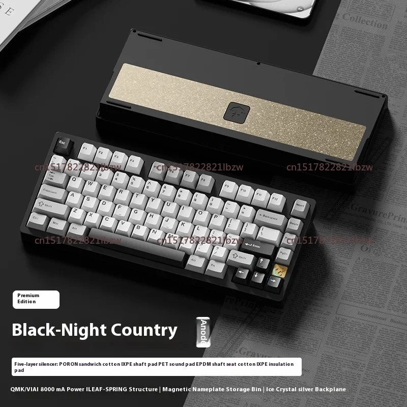 Esports Gaming Keyboard - Teclado Mecânico para E-sports 75 Teclas,
