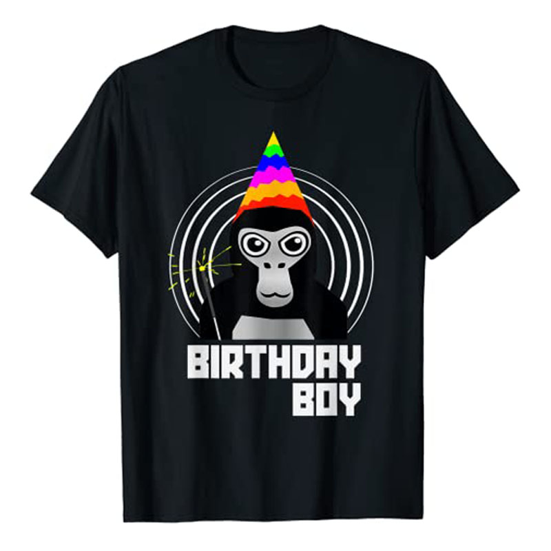 Esports Gaming Shirts - Camiseta Gorilla Tag Birthday Boy VR