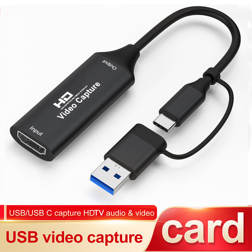 Capture Card 4K Hdmi - Placa de captura de vídeo usb
