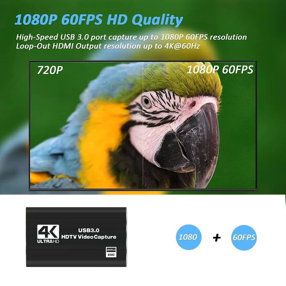 Placa de Captura de Vídeo 4K H - Capture Card 4K Hdmi avaliação e preço