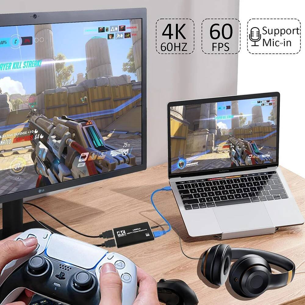 4k hdmi-compatível com usb 3.0 - Capture Card 4K Hdmi avaliação e preço