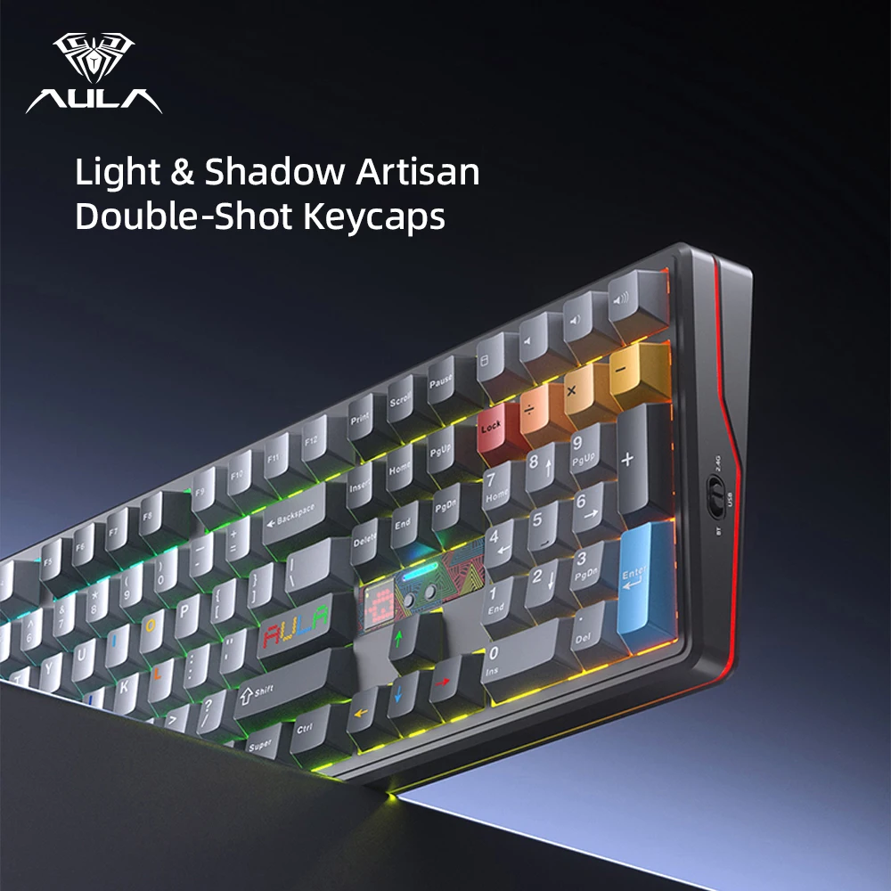 Teclado Mecânico AULA F108 Pro - Esports Gaming Uk avaliação e preço