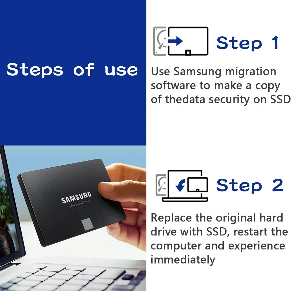 SSD SAMSUNG 870 EVO Disco de E - Samsung Ssd Evo 870 avaliação e preço