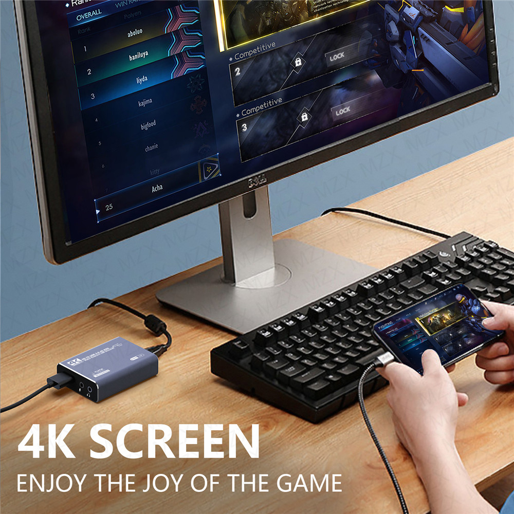 Mzx 4k placa de captura de víd - Capture Card 4K Hdmi avaliação e preço