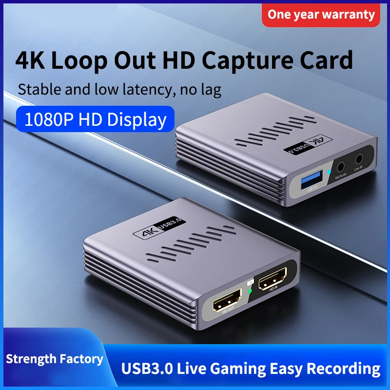Placa de captura de vídeo HDMI - Capture Card 4K Hdmi avaliação e preço