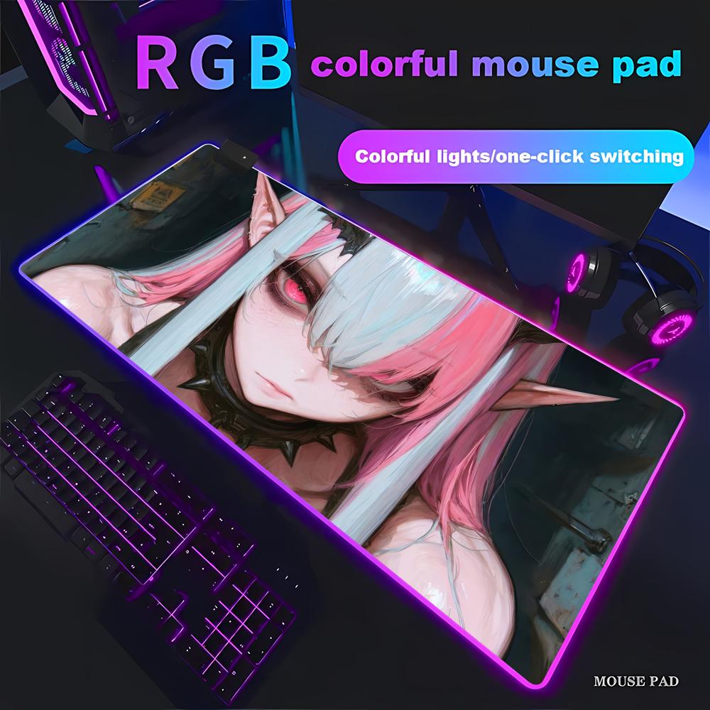 HYBXAXC Mouse Pad Gamer RGB Gr - Mouse Pad Extended Rgb avaliação e preço