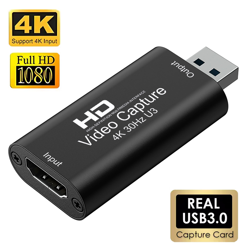 Placa de captura de vídeo 4k 1 - Capture Card 4K Hdmi avaliação e preço