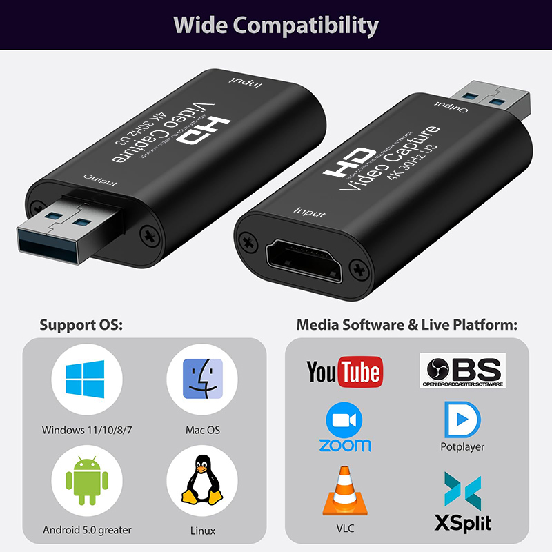 Placa de captura de vídeo 4k 1 - Capture Card 4K Hdmi avaliação e preço