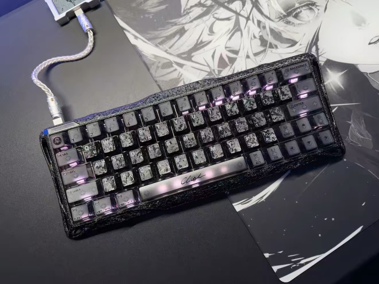 Teclado Gamer Gravity Planet V - Esports Gaming Uk avaliação e preço