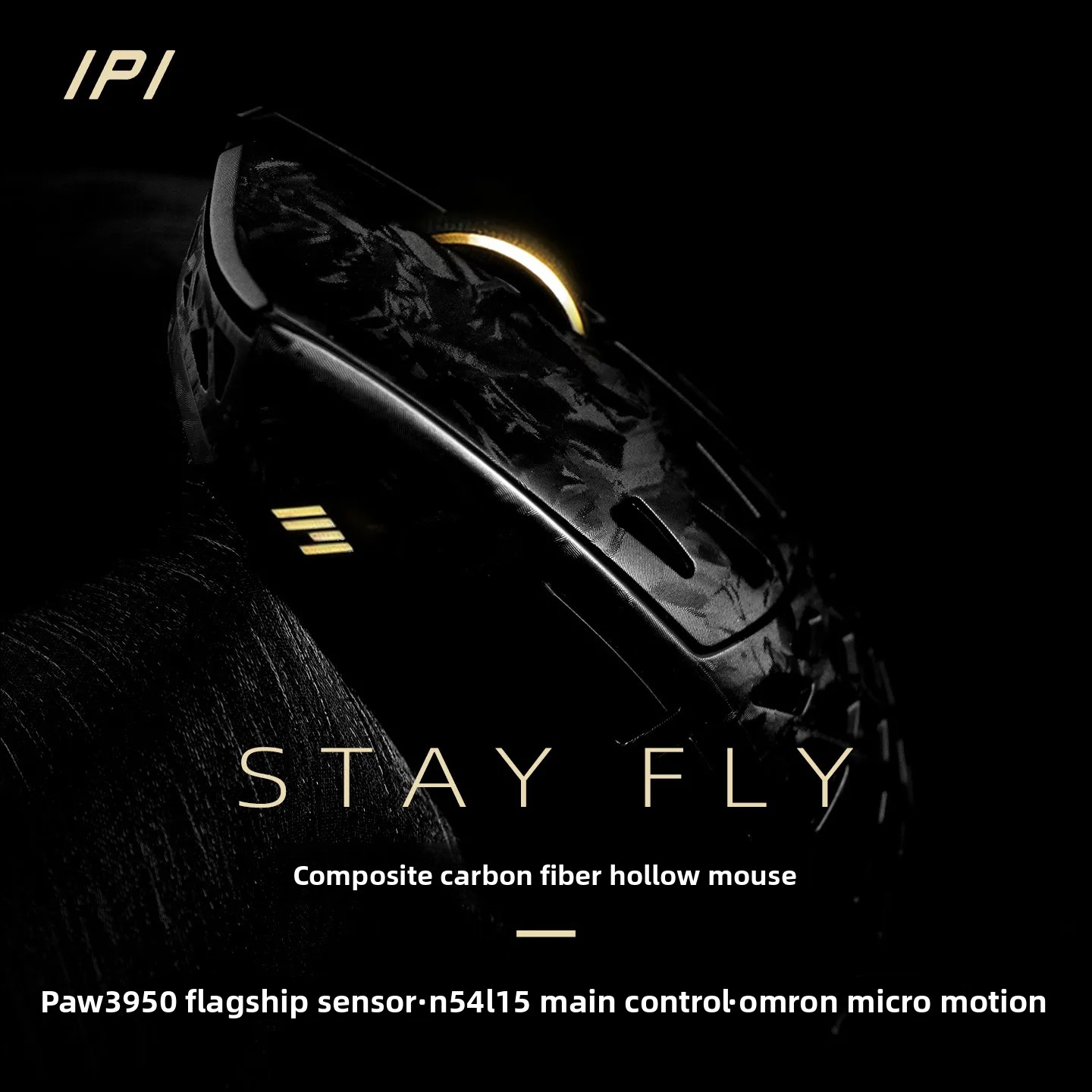 Mouse Gamer IPI STAY FLY Dual  - Esports Gaming Mouse Wireless avaliação e preço