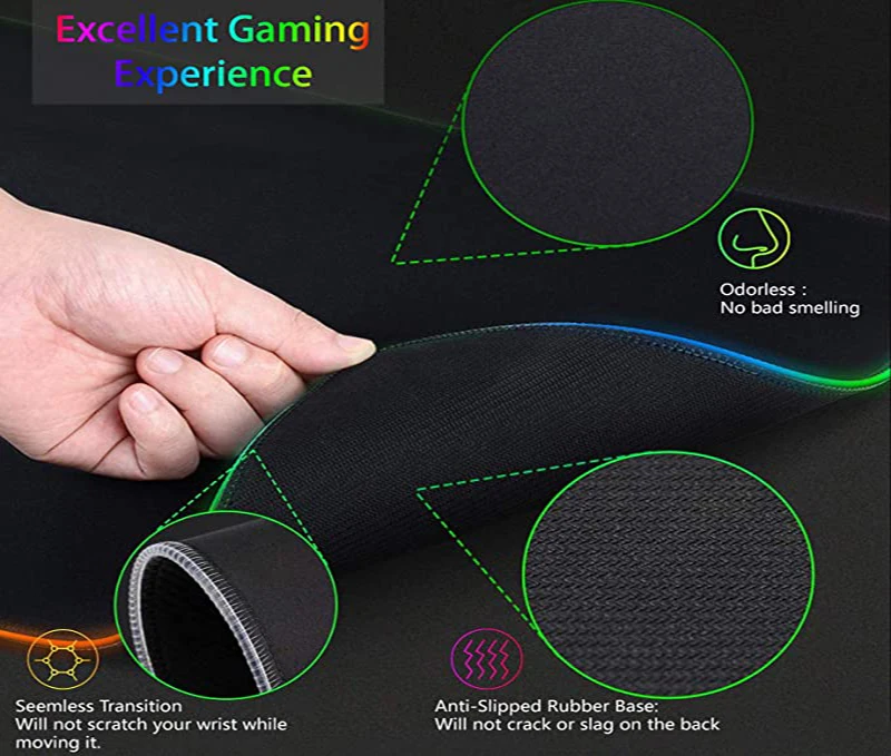 Rgb japão samurai guerreiro ra - Mouse Pad Extended Rgb avaliação e preço