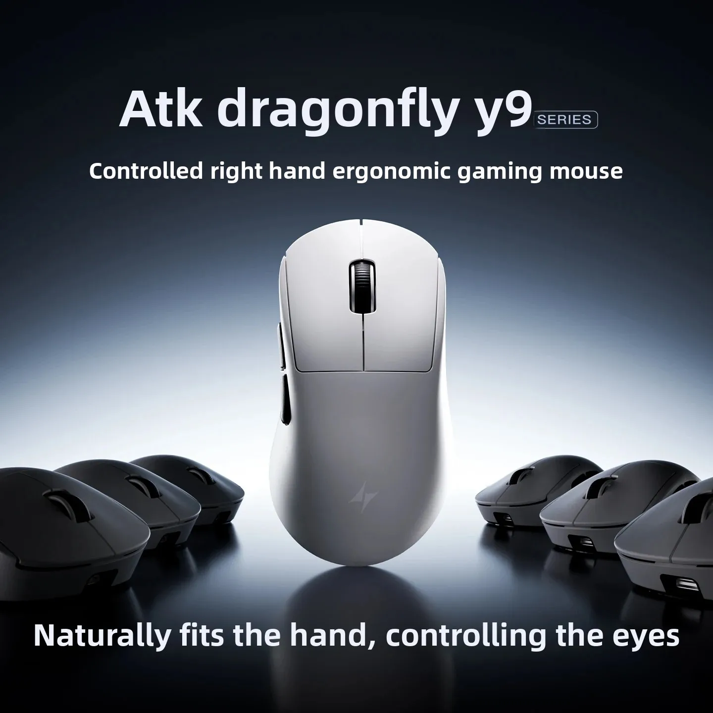 Mouse Sem Fio ATK Dragonfly Y9 - Esports Gaming Mouse Wireless avaliação e preço