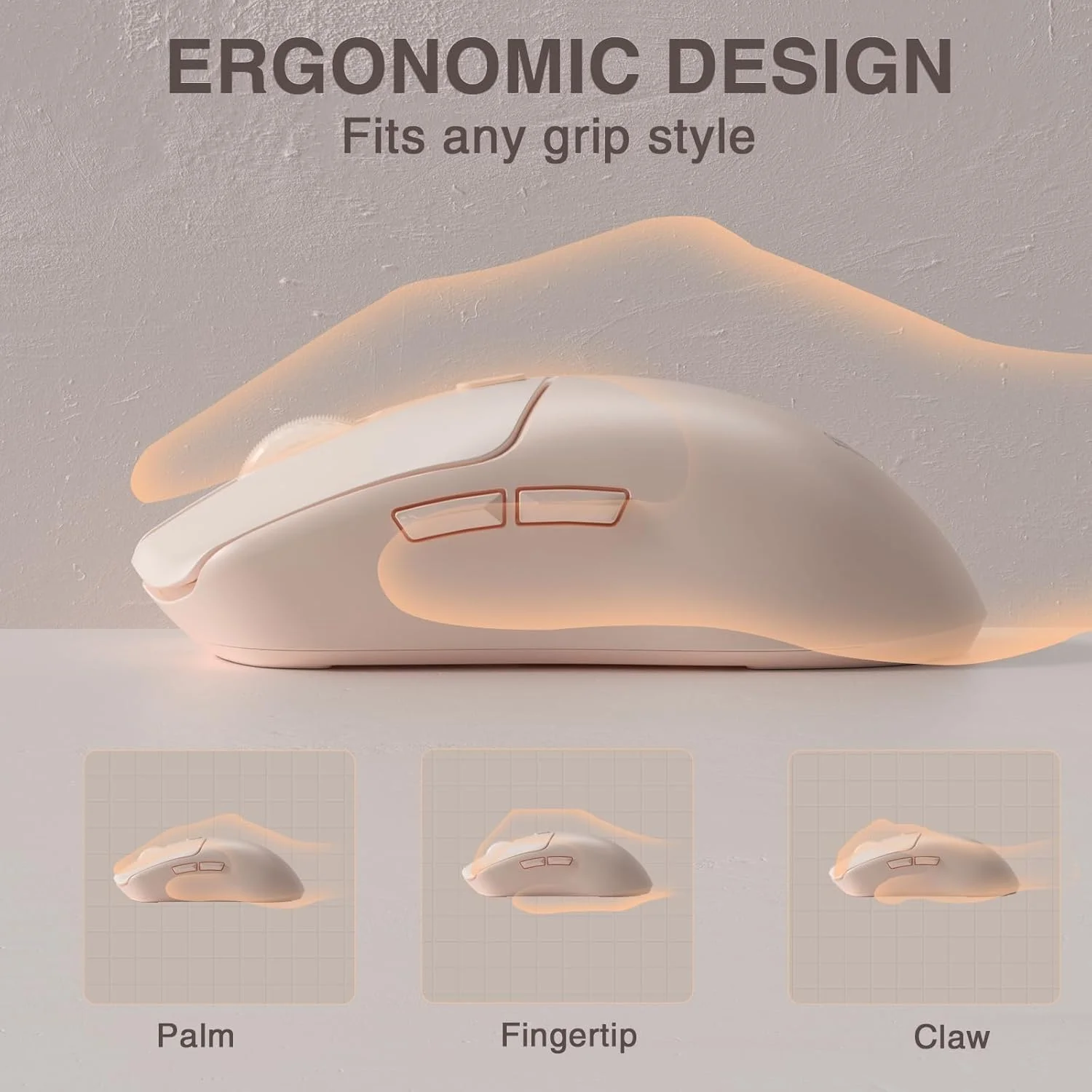 Mouse Gamer Sem Fio Tri-mode A - Esports Gaming Mouse Wireless avaliação e preço
