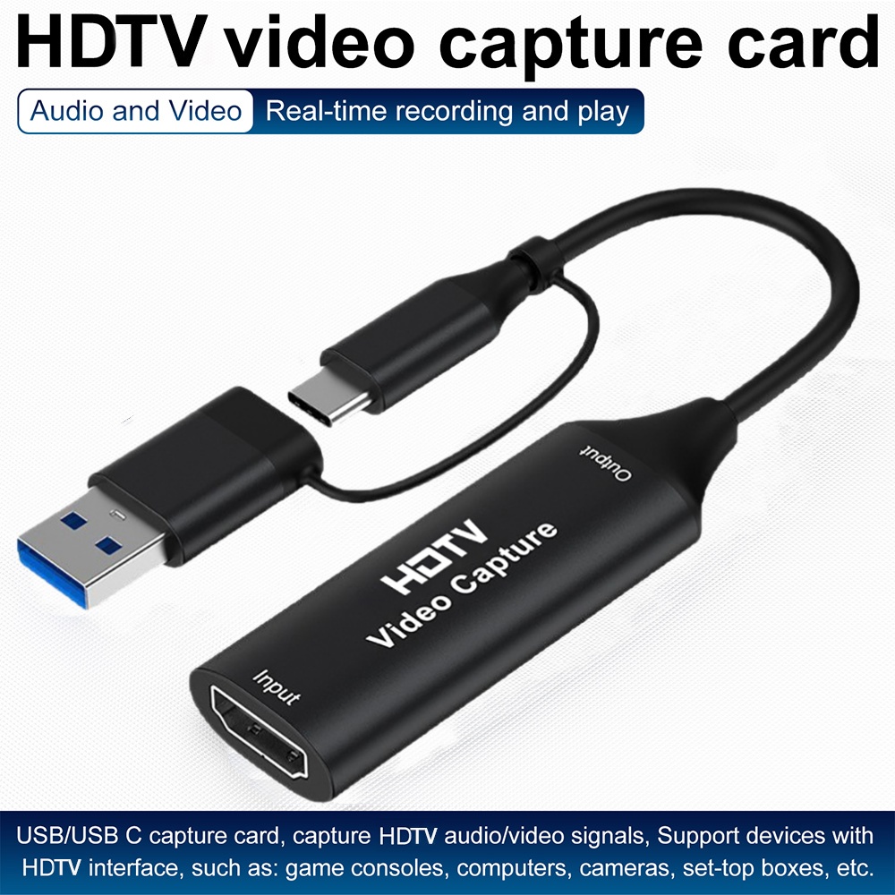 Placa de Captura de Vídeo USB  - Capture Card 4K Hdmi avaliação e preço