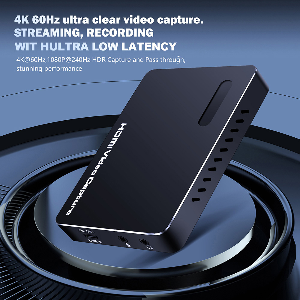 Placa de captura de vídeo comp - Capture Card 4K Hdmi avaliação e preço