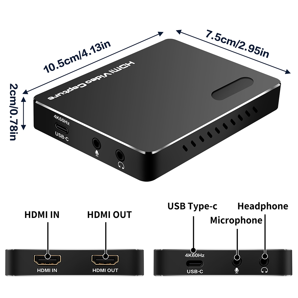 Placa de captura de vídeo comp - Capture Card 4K Hdmi avaliação e preço