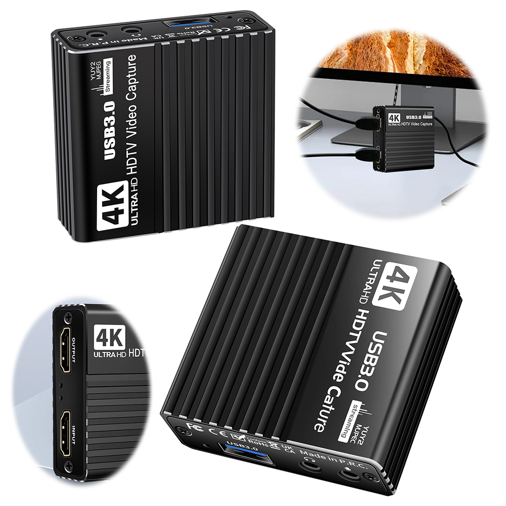Placa de Captura USB 3.0, Cart - Capture Card 4K Hdmi avaliação e preço