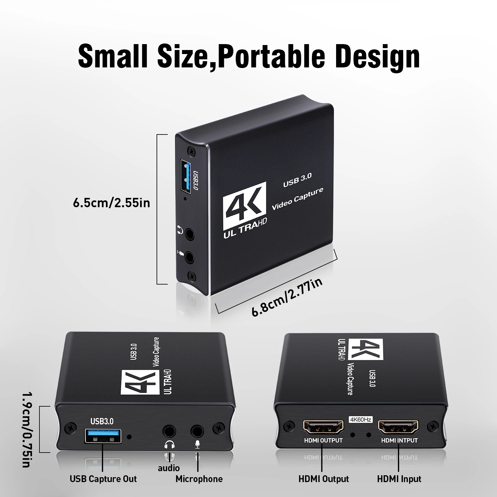 Usb3.0 captura de vídeo caixa  - Capture Card 4K Hdmi avaliação e preço
