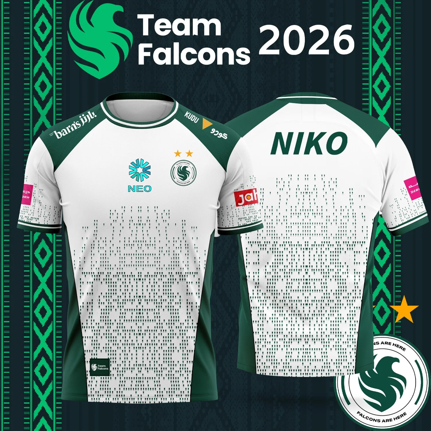 Camisa de Esports NIKO Team Fa - Esports Gaming Shirts avaliação e preço