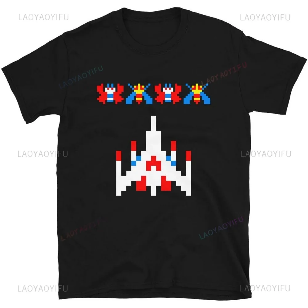 Arcade Galaga-camiseta vintage - Esports Gaming Shirts avaliação e preço