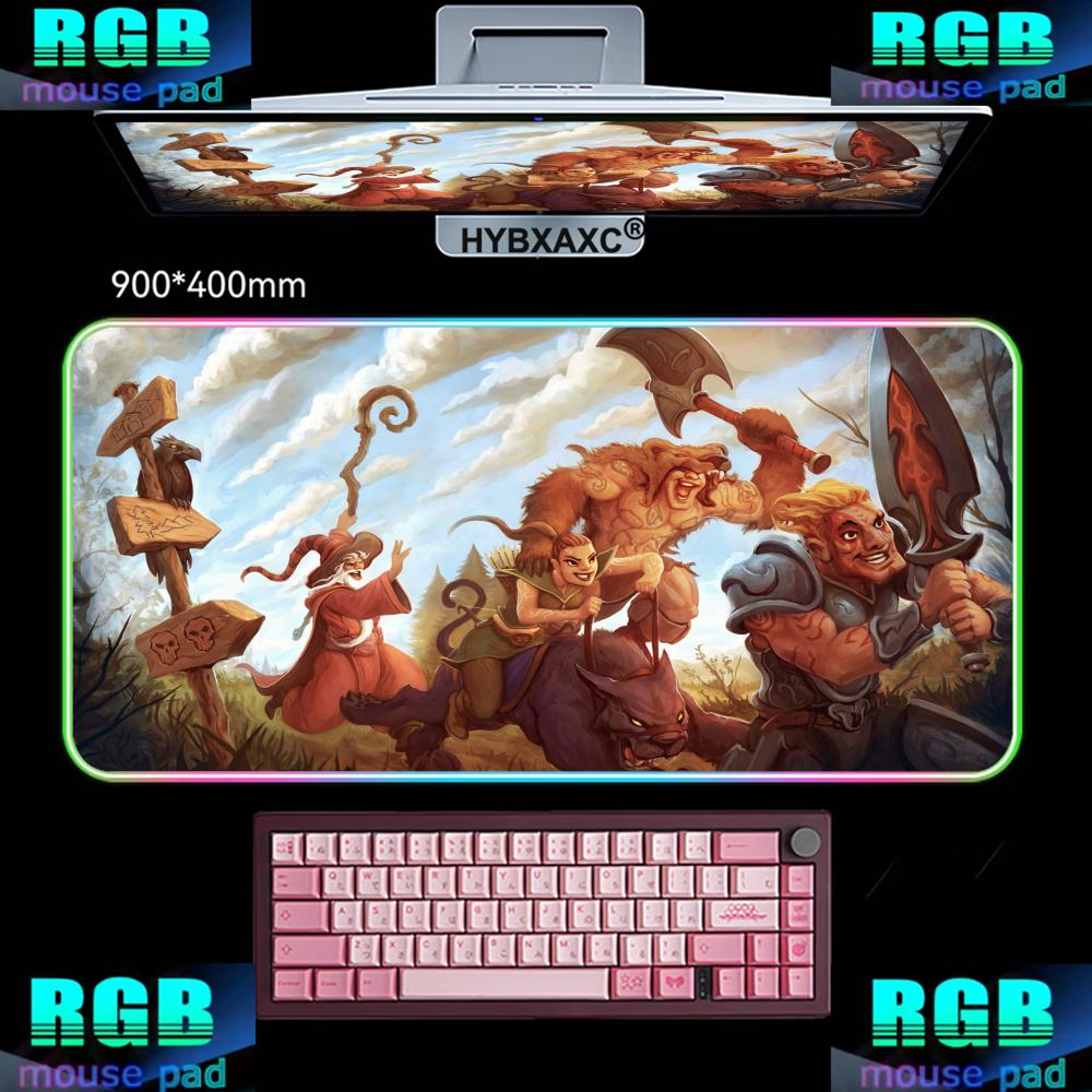 Mouse Pad LED HD RGB Tibia, Su - Mouse Pad Extended Rgb avaliação e preço