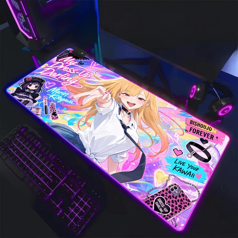 Mouse Pad RGB My Dress-Up Darl - Mouse Pad Extended Rgb avaliação e preço