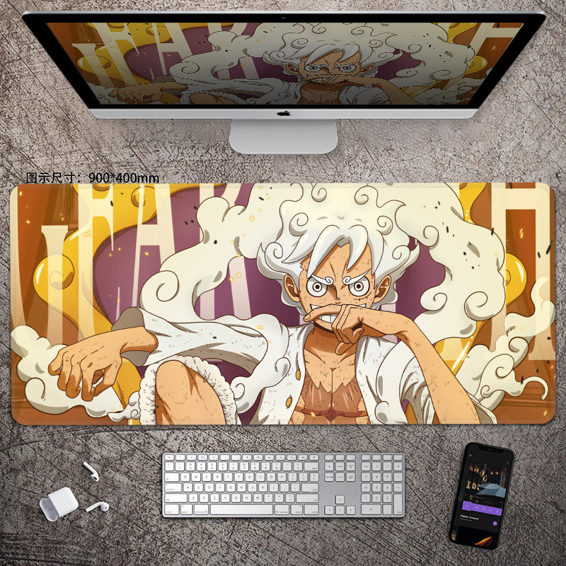 Mouse Pad de Couro ONE PIECE p - Esports Gaming Mouse Pad avaliação e preço