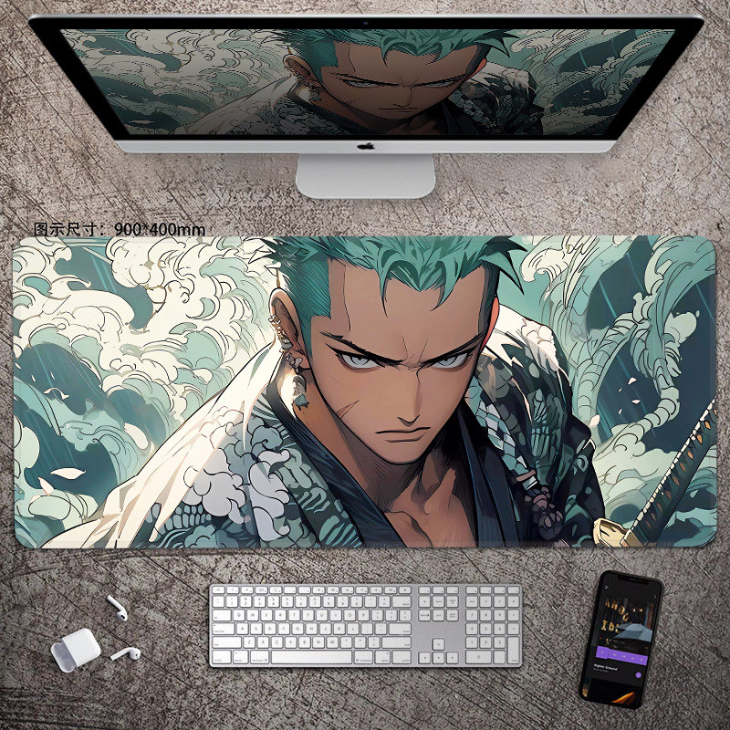 Mouse Pad de Couro ONE PIECE p - Esports Gaming Mouse Pad avaliação e preço