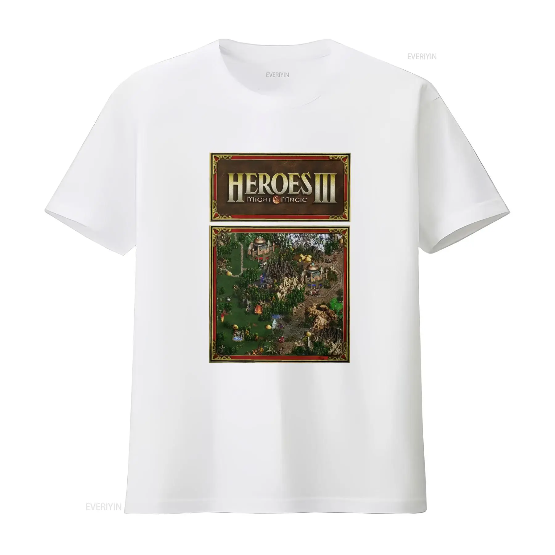 Camiseta Heroes Map of Might A - Esports Gaming Shirts avaliação e preço