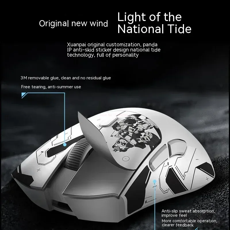 Metaphyuni panda p1 mouse sem  - Esports Gaming Mouse Wireless avaliação e preço
