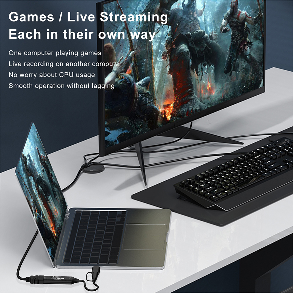 Placa de captura de vídeo usb  - Capture Card 4K Hdmi avaliação e preço
